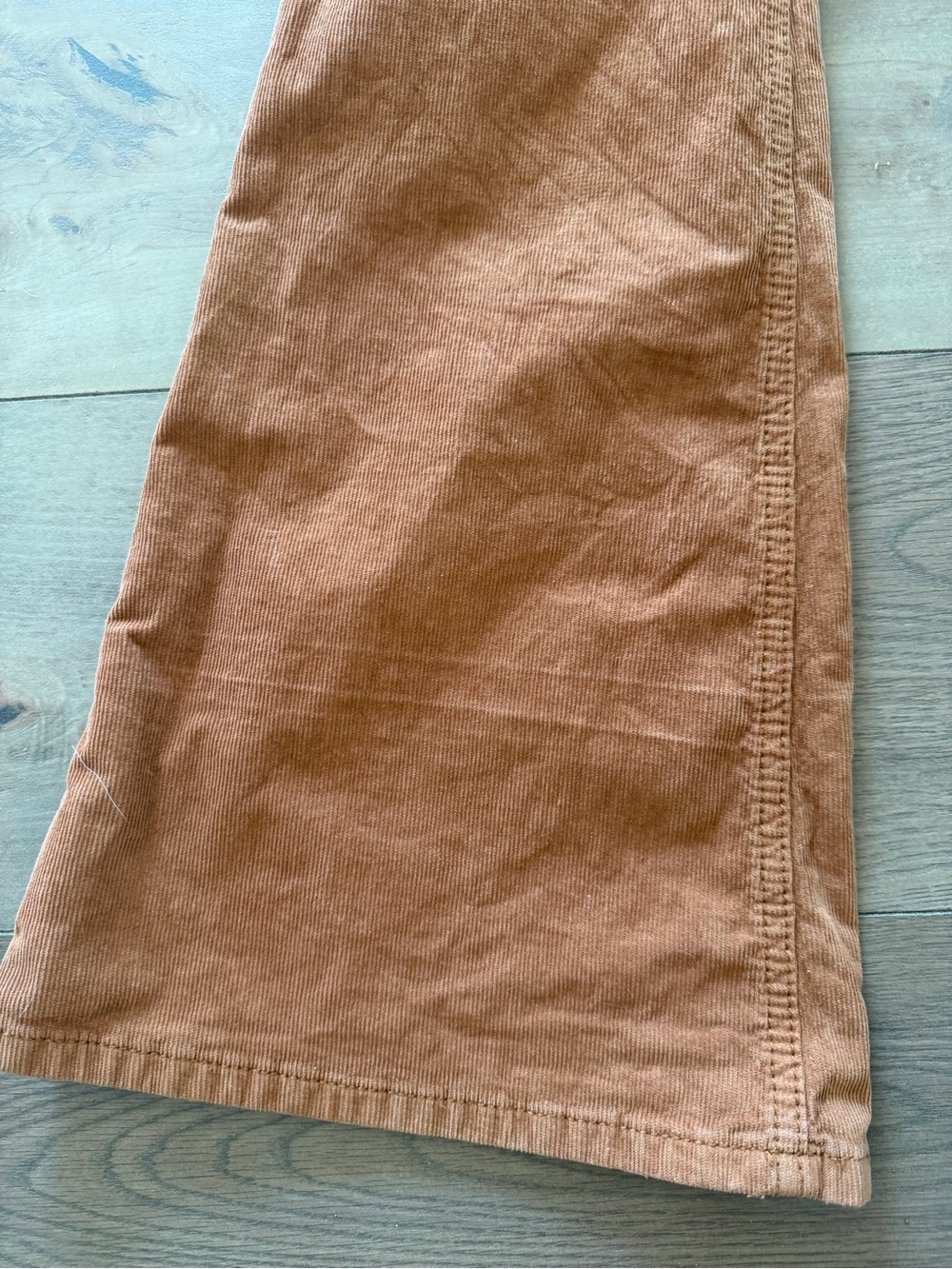 Idyllwind Rust Orange Corduroy Flare Pants - Picture 7 of 12